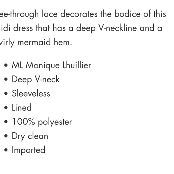 Monique lhuiller Opal Sleeveless Lace Dress - Picture 6 of 6